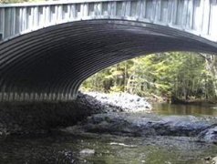 鋼波紋結構拱橋