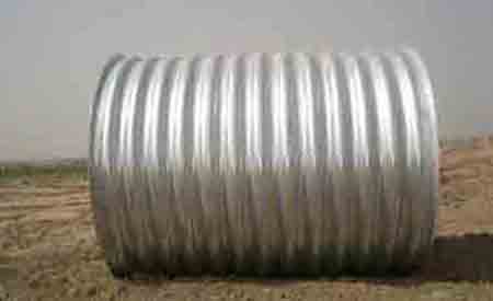 鋼制波紋管涵生產材料及材料的尺寸參數介紹